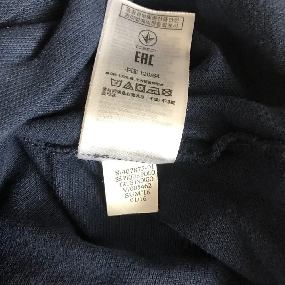 Gap Kids Navy Short Sleeve Polo Shirt